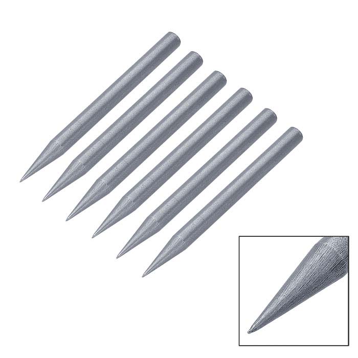 GRS® Short, Thick Steel Points, Set of 6