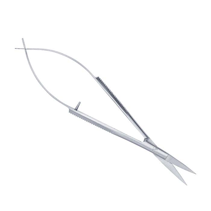 Squeeze-Action 4.75" Straight-Blade Micro-Scissors