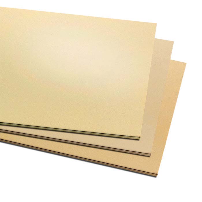 Jeweler's Brass 6" x 12" Sheet, 26-Ga., Dead Soft