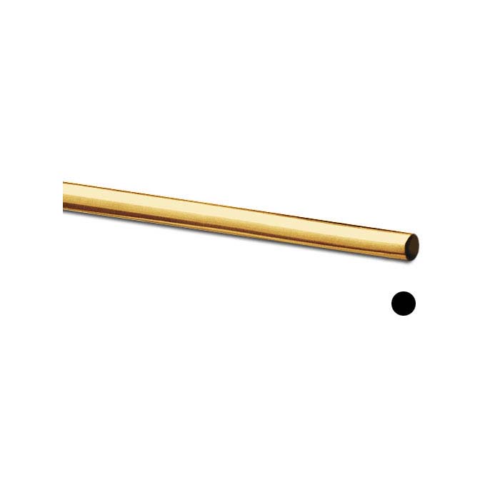 Jeweler's Brass Round Wire, 4-Oz. Spool, 18-Ga., Dead Soft