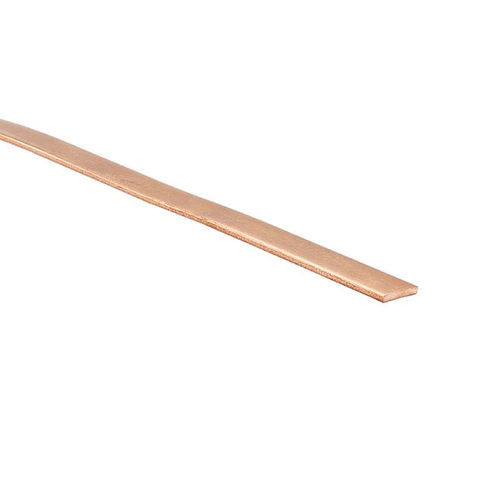 Copper 3/8" Slit Strip, 1-Lb. Coil, 13 Ga., 1/2-Hard