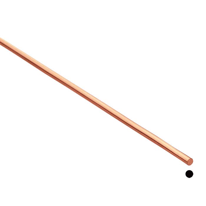 Copper Round Wire, 1-Lb Spool, 28-Ga , Dead Soft