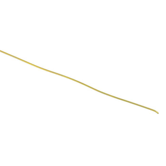 Niobium Anodized Yellow Round Wire, 1/2-Hard