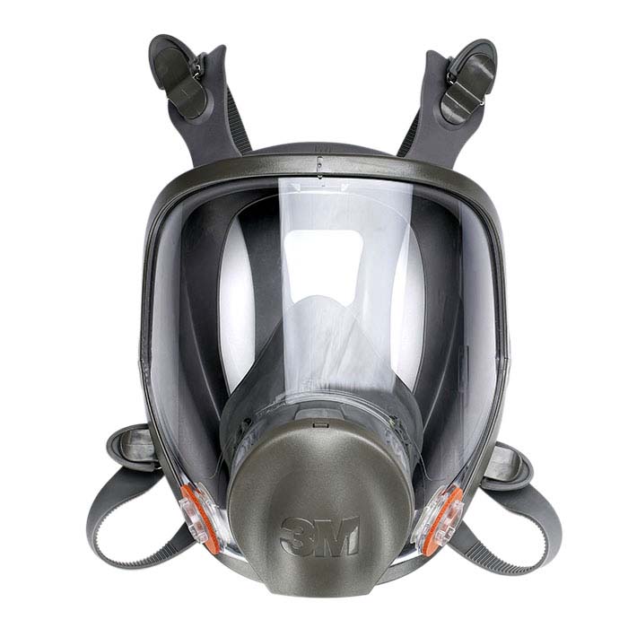 3M 6000 Series Full-Face Respirator, Medium