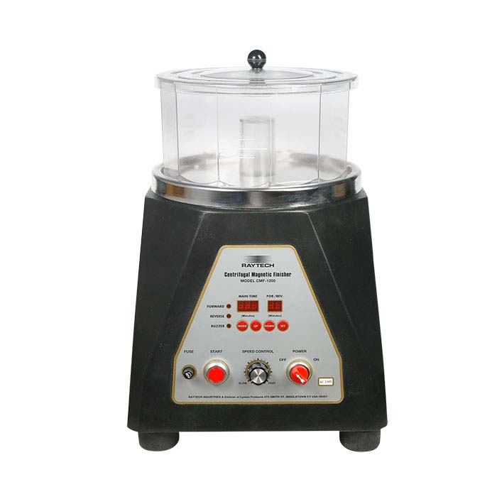 Raytech CMF-1200 Centrifugal Magnetic Pin Finishing System, 220-Volt