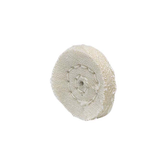 Tight-Weave Fine Muslin Buffing Wheel, 1 1/4"x 16 Ply