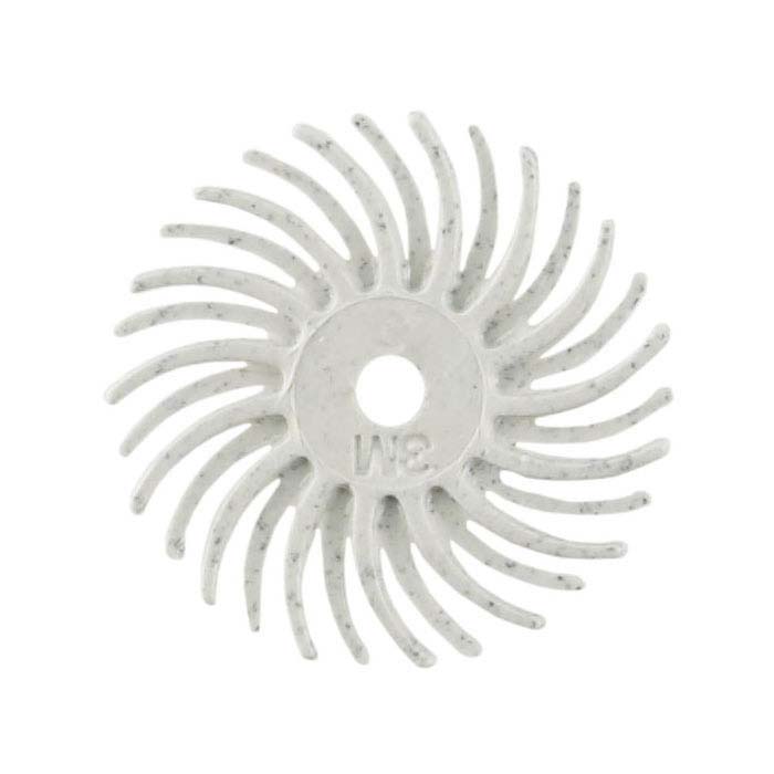 3M Radial Bristle Discs, 120 Grit, White