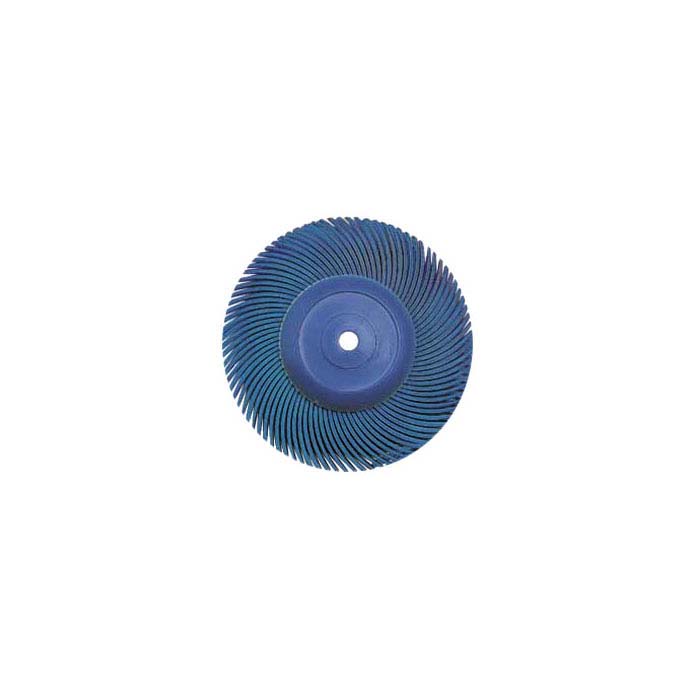 3M 2" 6-Ply Radial Bristle Disc, 400-Grit, Blue