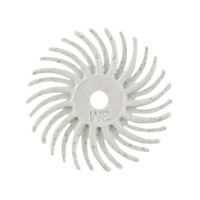 3M Radial Bristle Discs, 120 Grit, White