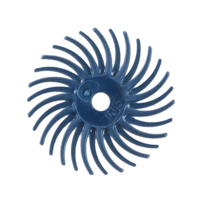 3M Radial Bristle Discs, 400 Grit, Blue