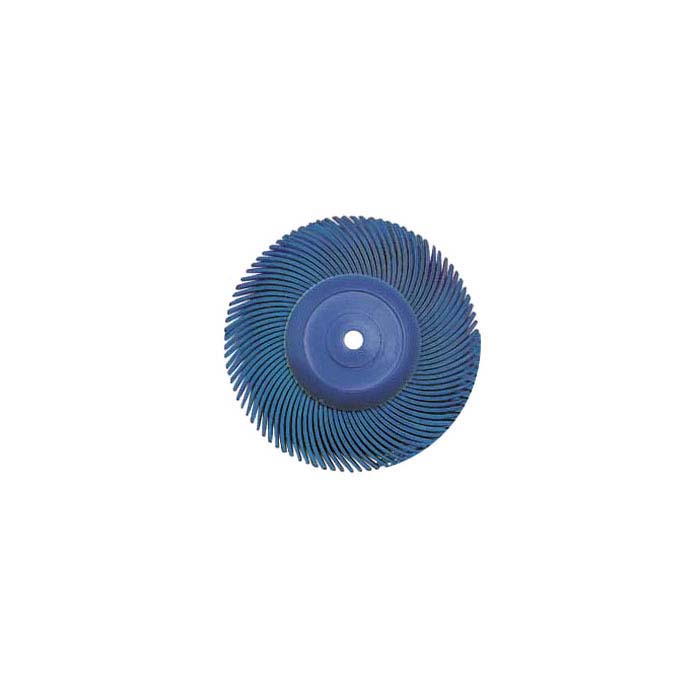 3M 2" 3Ply Radial Bristle Disc, 400Grit, Blue
