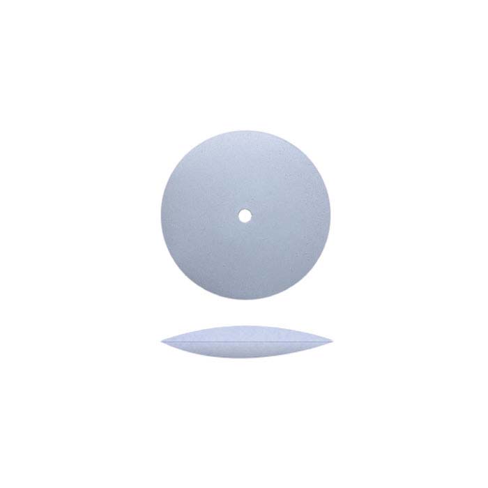 Dedeco Silicone KnifeEdge Polishing Wheel, Blue, Fine