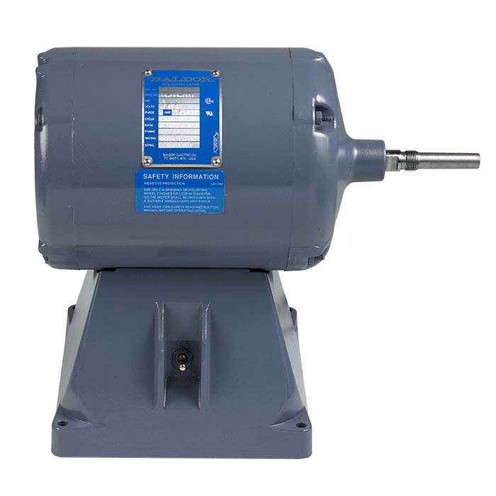 Baldor 5/8" Tapered-Shaft Polishing Motor, 1/2hp