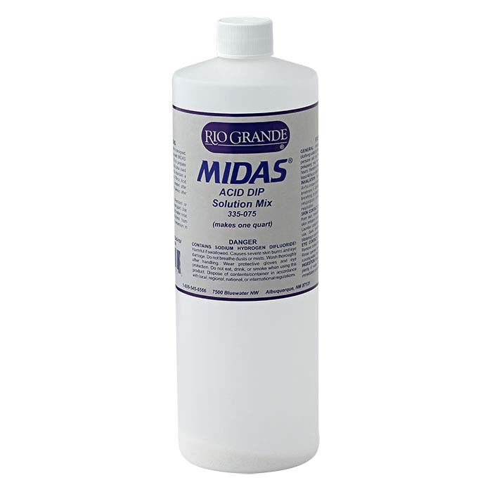 Midas Bright Acid Copper Plating Solution, AcidBased