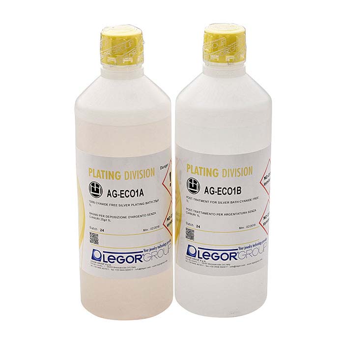 Legor® AG-ECO1 Silver Plating Solution, Cyanide-Free