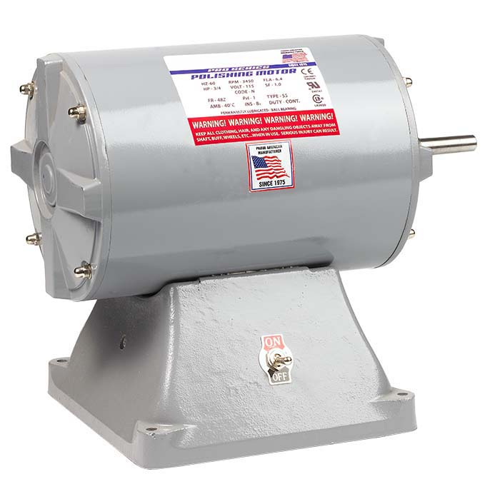ProSeries 5/8" TaperedShaft Polishing Motor, 3/4hp