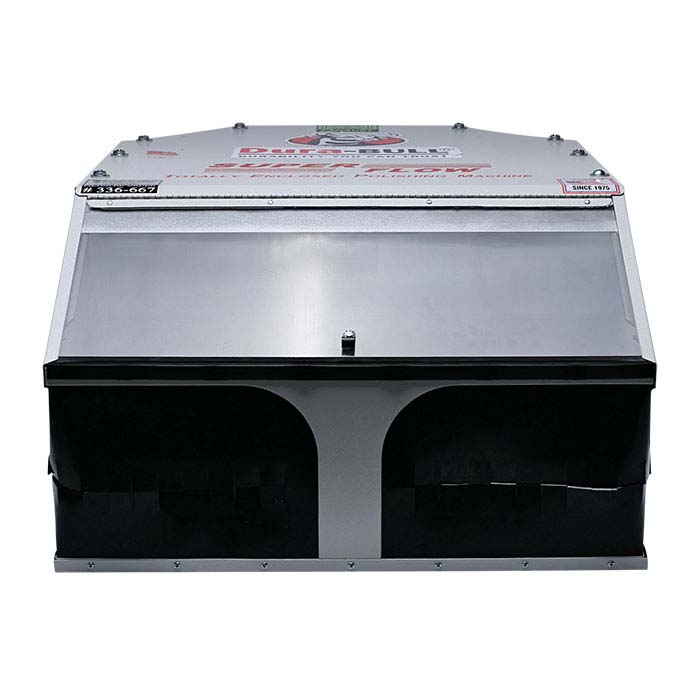 Dura-BULL® Enclosed Table-Top Polishing Unit with Polishing Motor, 600 cfm