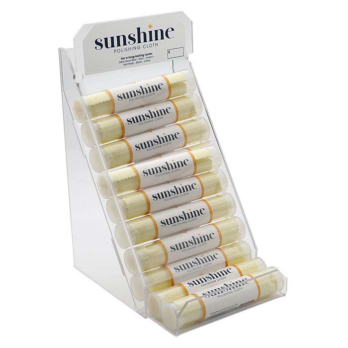Sunshine® Cloth Counter Display with 50 Tubes