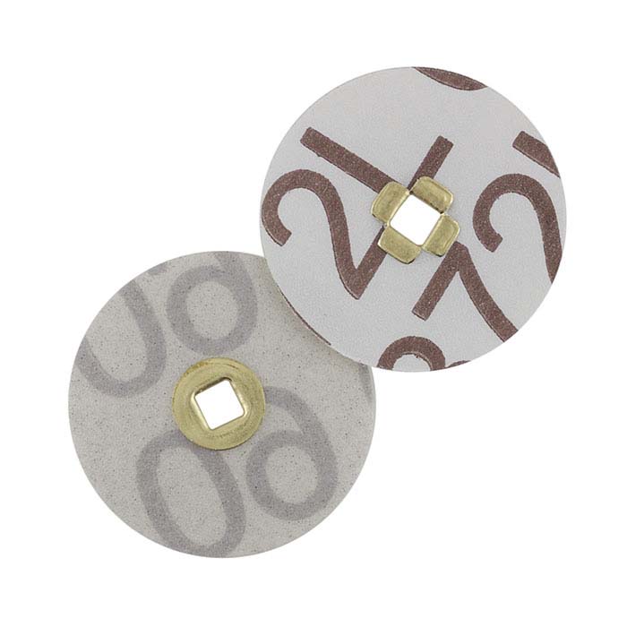 E.C. Moore Magnum BrassCenter SnapOn SnapOff PlasticBacked Aluminum