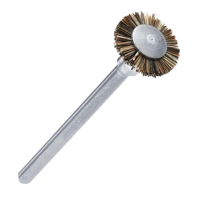 Stiff Bristle Micro Brush, Mounted