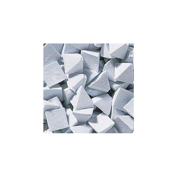 Clean Cut Plastic Pyramid Media, Light Blue, Fine Cut