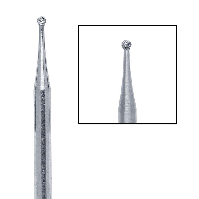 Edenta Diamond Round Bur, 1.2mm