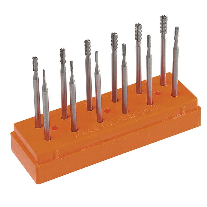 LYNX Square Cross-Cut Burs, Set of 12