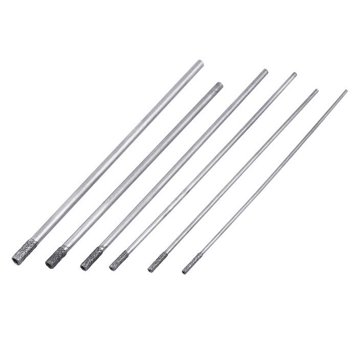 Diamond Core Drill Set, Set of 6