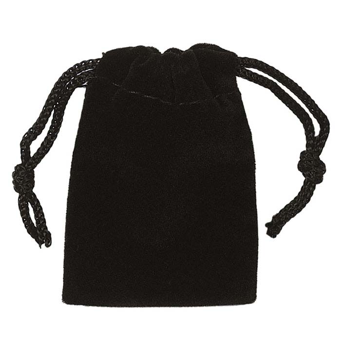 Black Velvet Pouches