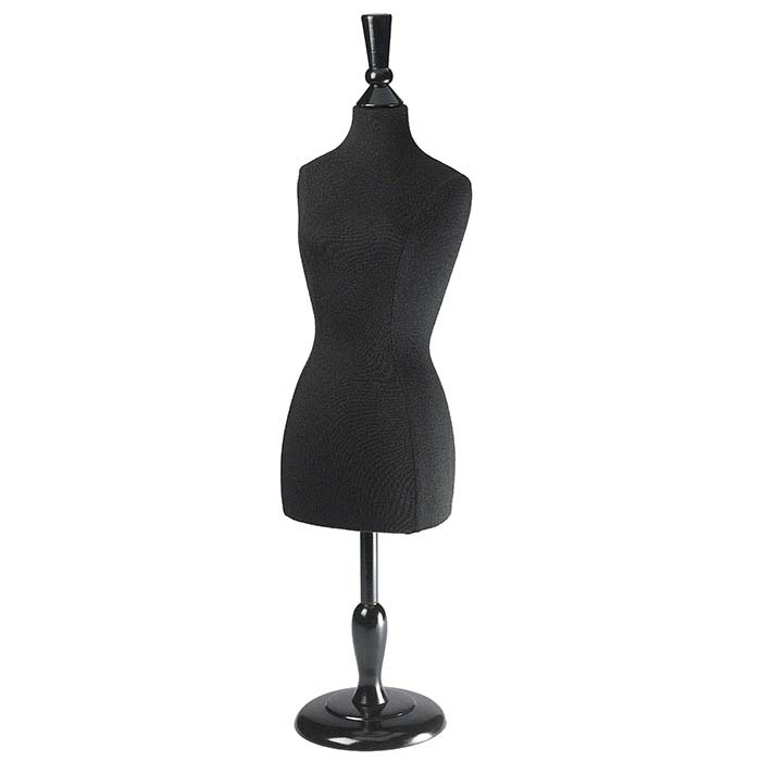 Black Fabric Mannequin Display