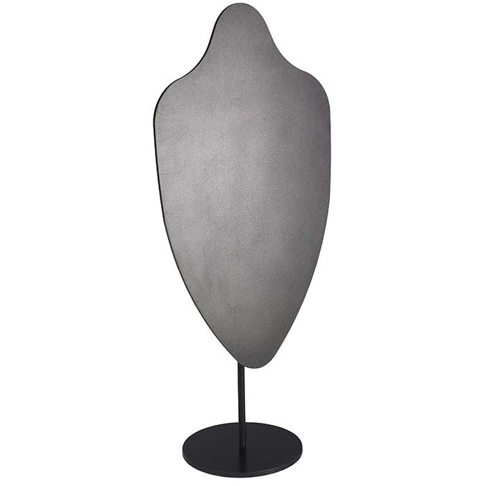 Natural-Finish Wrought Iron Necklace Display