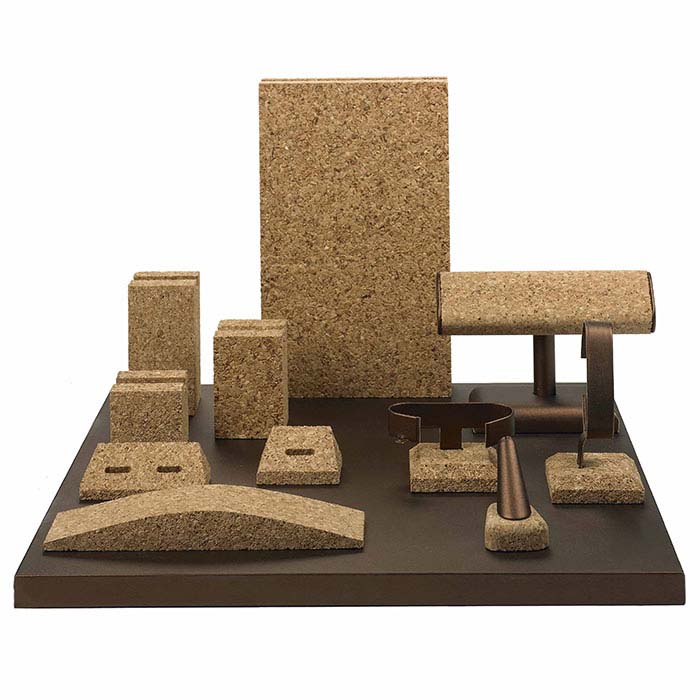 Natural Cork Display Collection, 12-Piece