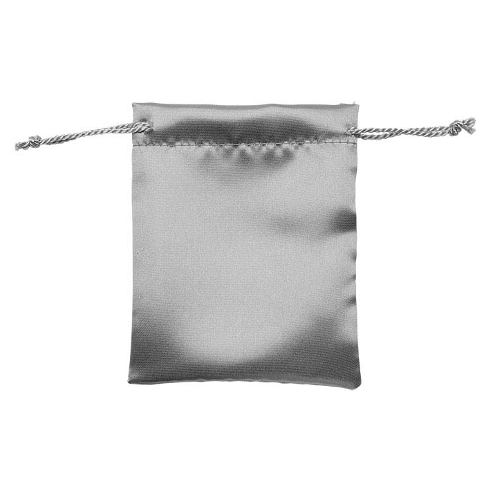 Deluxe Satin Platinum 4"W x 5"H Pouch