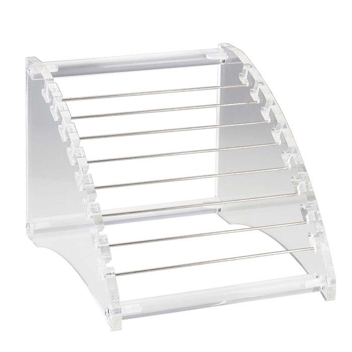 Acrylic Curved Bead Display