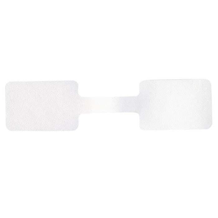 Square Tear-Proof Paper Adhesive Ring Tags