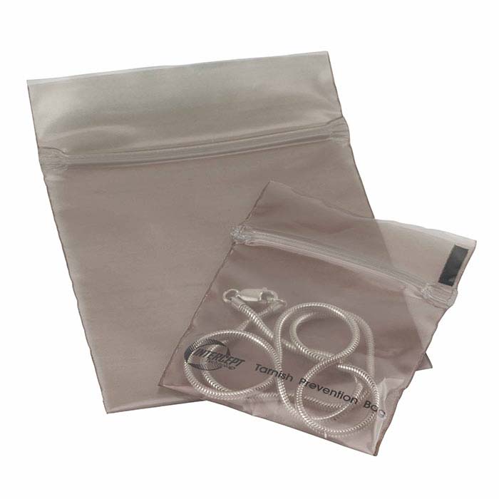 Intercept® Translucent Anti-Tarnish Plastic Bags, 2-Mil
