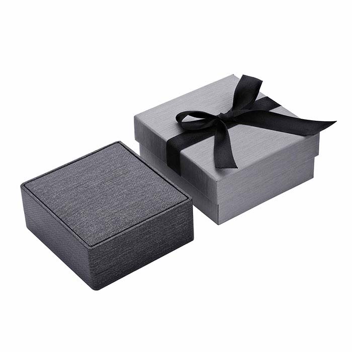 Silver Night Metallic Premium Ribbon Combination Gift Box