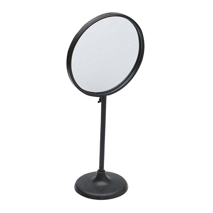 Metal Adjustable-Height Mirror