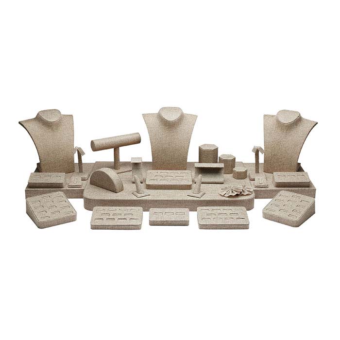 Burlap Display Collection, 29-Piece