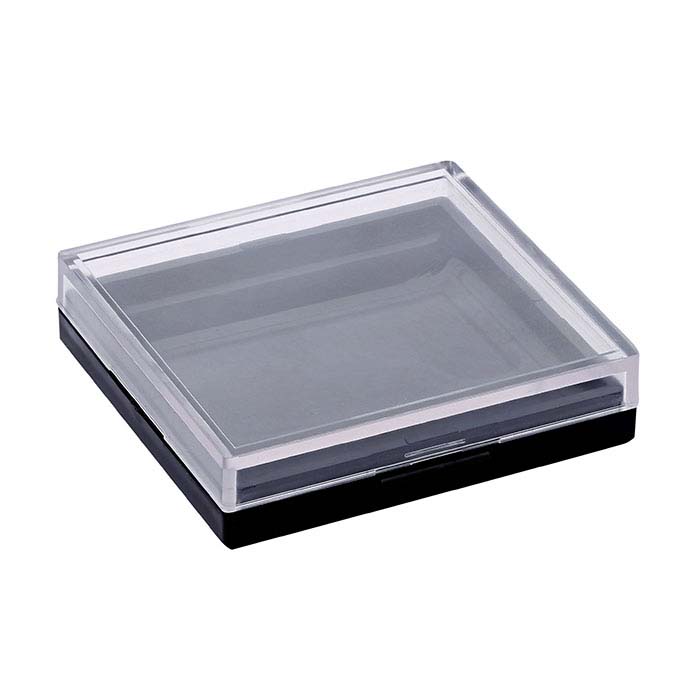 Black Plastic Gel-Coated Cabochon Gem Box