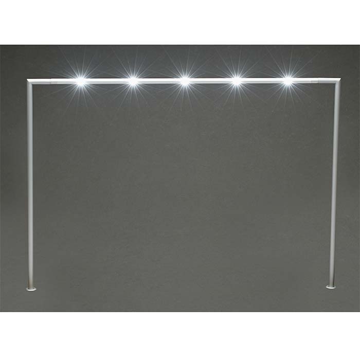 Gray Aluminum LED Bridge Display Light