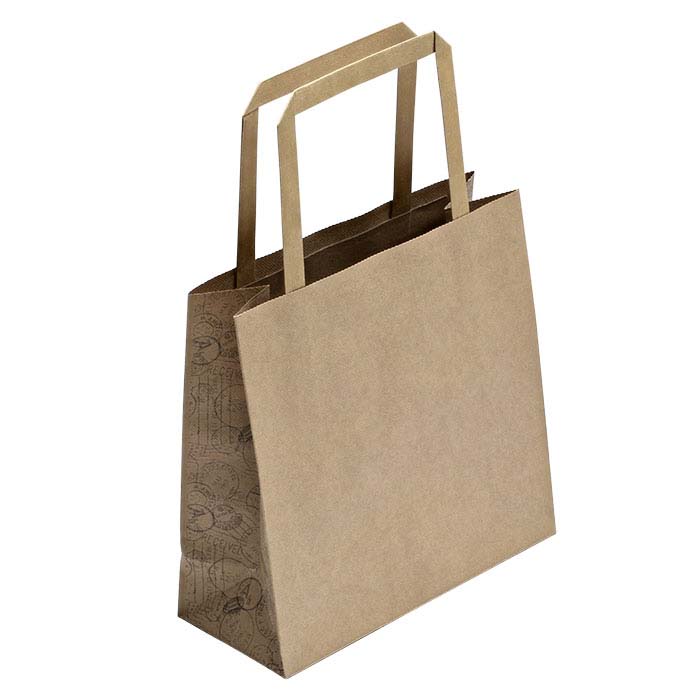 Metropolis "Travel Stamp" Kraft Paper Tote