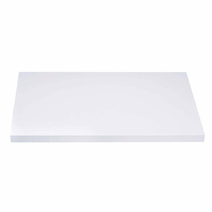 Glossy White Rectangle Riser Displays