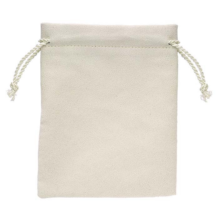 Alor "Polished Pearl" Ivory Drawstring Pouches