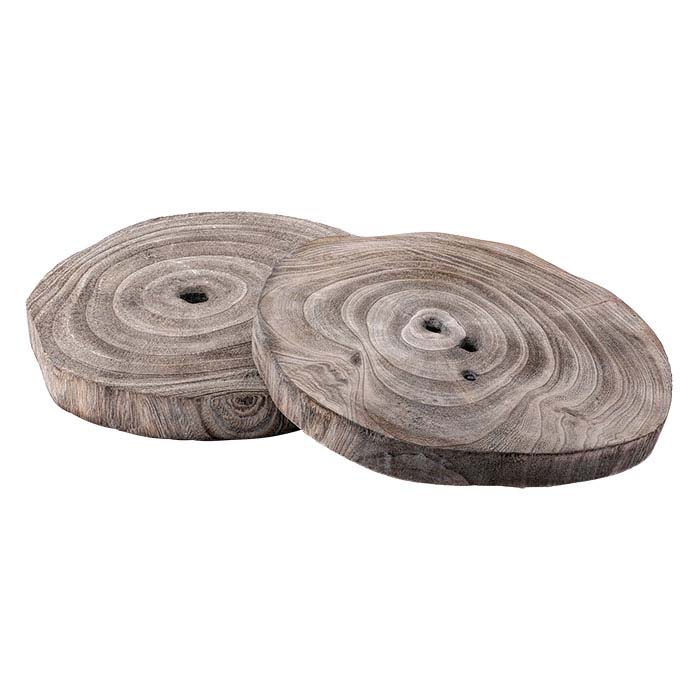 Paulownia Wood Round Riser