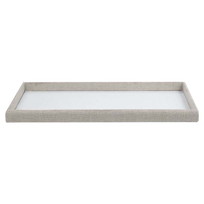 Natural Linen Full-Size Tray