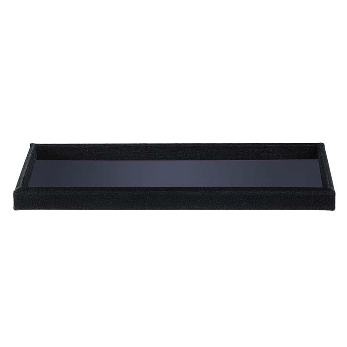Black Velvet Full-Size Tray