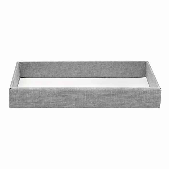 Silver Linen Full-Size Tray