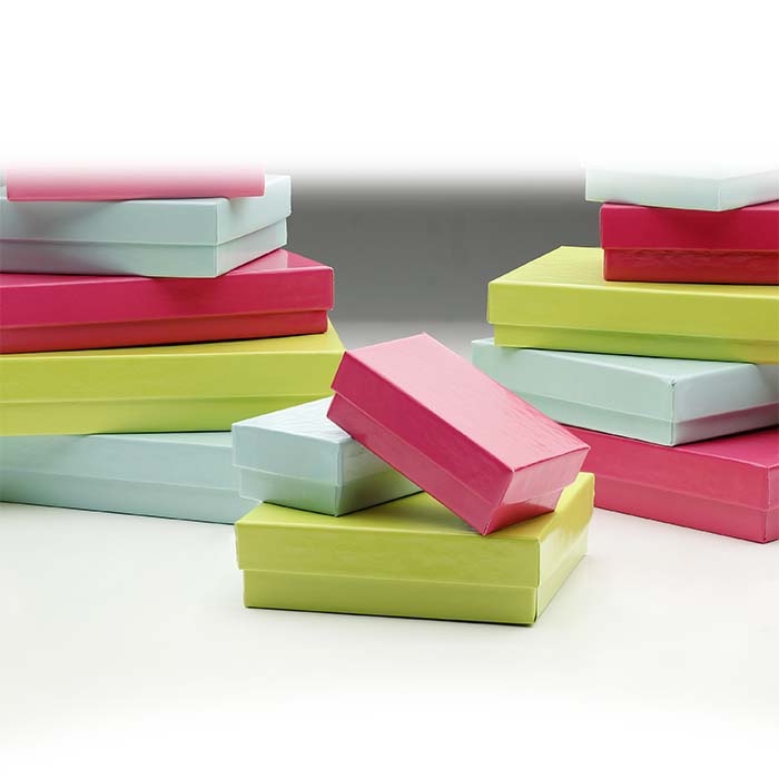 Glossy PaperCovered 31/16"W x 21/8"D x 1"H Gift Boxes