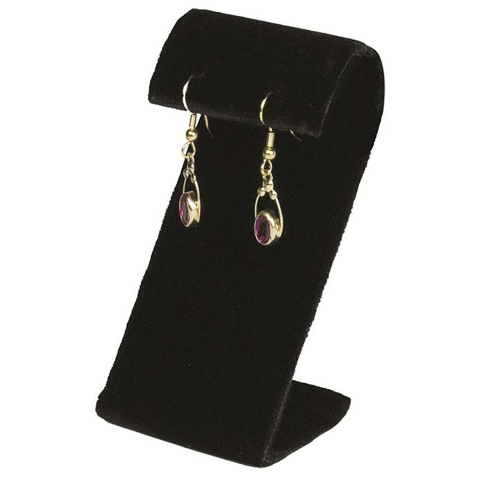 Black Velvet Earring Display
